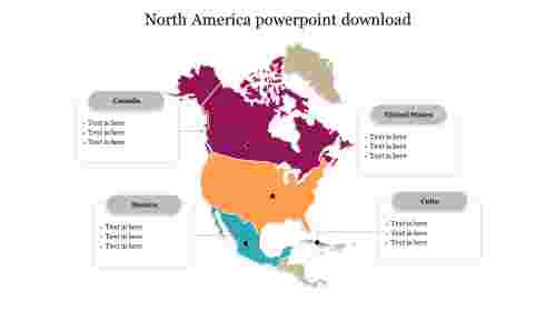 North America powerpoint download